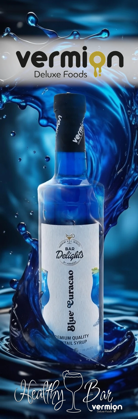 Syrop Blue Curacao 0,7l - Vermion Deluxe Food syrop-blue-curacao