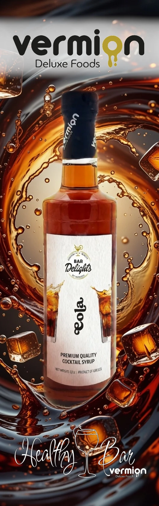 Syrop Cola 0,7l - Vermion Deluxe Food syrop-cola