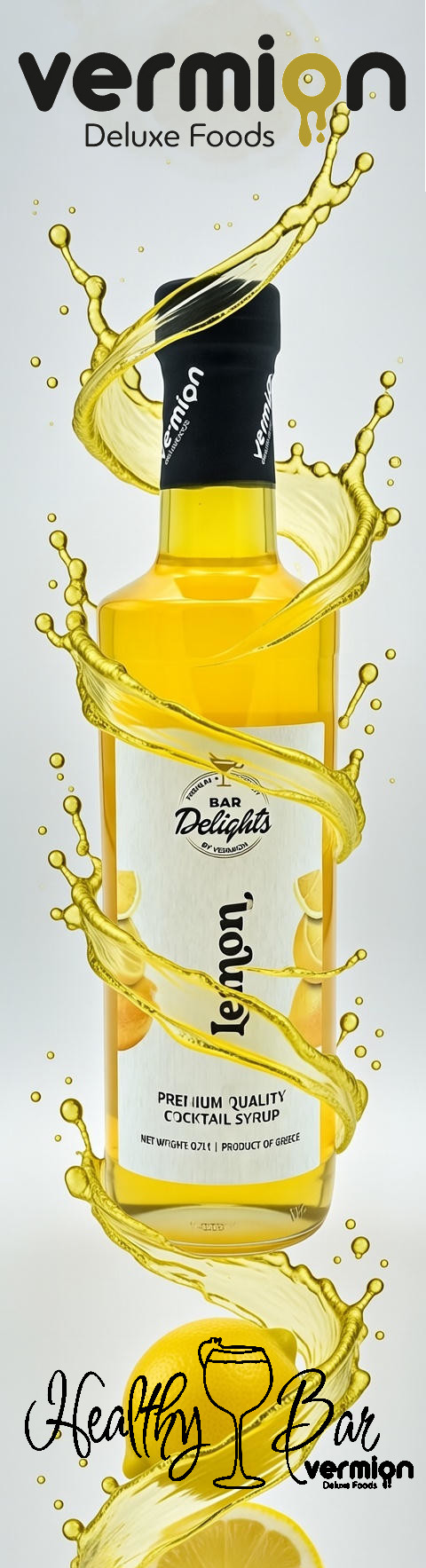 Syrop Cytryna 0,7l - Vermion Deluxe Food Lemon syrop-cytryna