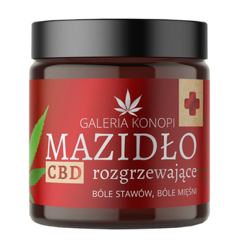 Mazidło CBD rozgrzewające 30 ml - Galeria Konopi