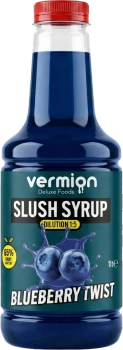 Granita Borówka syrop - Vermion Deluxe Food Slush Blueberry 1kg