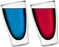 Szklanki Termiczne Przezroczyste 2x400ml