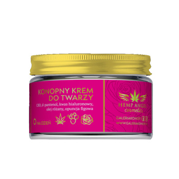 Konopny krem do twarzy NA DZIEŃ - Hemp Angel